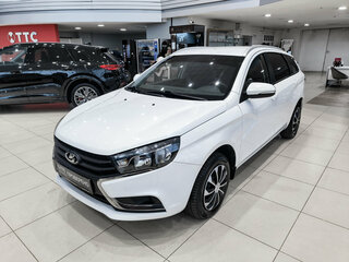 2019 Lada (ВАЗ) Vesta SW I, белый, 1050000 рублей, вид 1