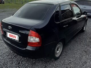 2008 Lada (ВАЗ) Kalina I, чёрный, 415000 рублей, вид 3