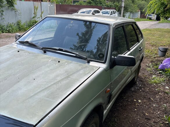 2004 Lada (ВАЗ) 2114, серебристый, 80000 рублей