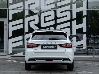 2024 Lada (ВАЗ) Vesta SW I Рестайлинг (NG), белый, 1550000 рублей, вид 4