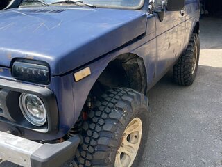 1999 Lada (ВАЗ) 2121 (4x4) I Рестайлинг, синий, 500000 рублей, вид 4