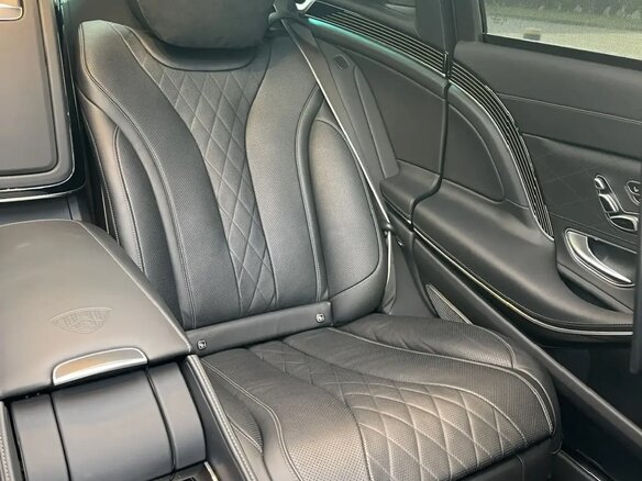 2018 Mercedes-Benz Maybach S-Класс 560 I (X222) Рестайлинг, чёрный, 5250000 рублей - вид 6