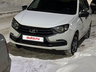 2021 Lada (ВАЗ) Granta I Рестайлинг, белый, 580000 рублей, вид 2