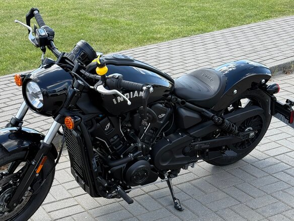 2024 Indian Scout, чёрный, 1390000 рублей - вид 11