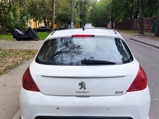 2011 Peugeot 308 I Рестайлинг, белый, 370000 рублей, вид 5