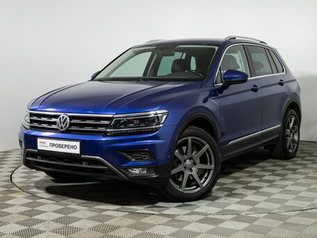 2018 Volkswagen Tiguan II, синий, 2649700 рублей, вид 1