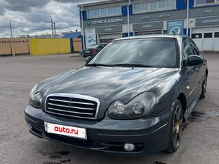 2008 Hyundai Sonata ТагАЗ IV (EF) Рестайлинг, серый, 410000 рублей, вид 1