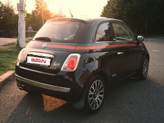 2012 Fiat 500 II, чёрный, 1400000 рублей, вид 4