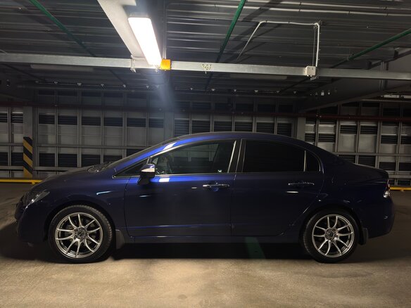 2009 Honda Civic VIII Рестайлинг, синий, 1050000 рублей - вид 5