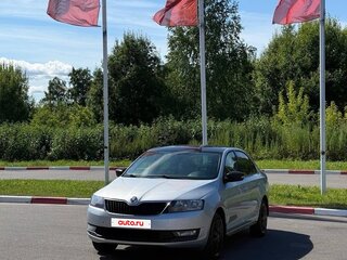 2017 Skoda Rapid I Рестайлинг, серебристый, 1350000 рублей, вид 3