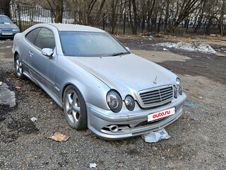 2000 Mercedes-Benz CLK-Класс 200 I (W208) Рестайлинг, серебристый, 200000 рублей, вид 3
