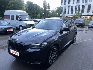 2022 BMW X3 30i xDrive III (G01) Рестайлинг, чёрный, 5450000 рублей, вид 2