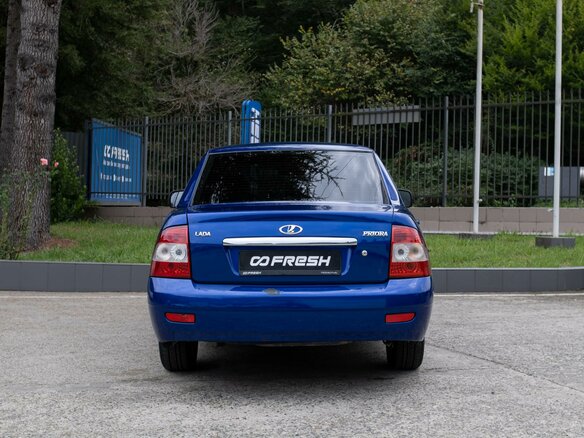 2011 Lada (ВАЗ) Priora I, синий - вид 3