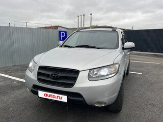 2006 Hyundai Santa Fe II, серебристый, 850000 рублей, вид 2