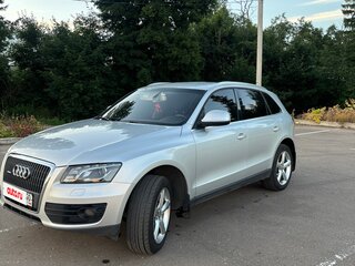 2012 Audi Q5 I (8R), серебристый, 1350000 рублей, вид 1