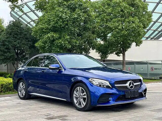 2019 Mercedes-Benz C-Класс 180 IV (W205) Рестайлинг, синий, 1800004 рублей, вид 4
