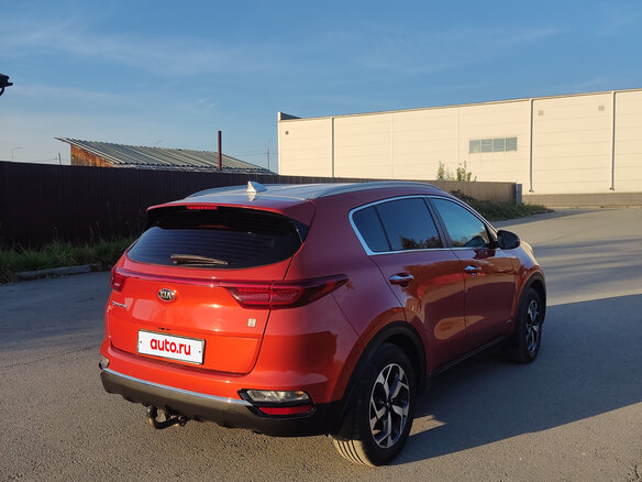 2019 Kia Sportage IV Рестайлинг, оранжевый - вид 2