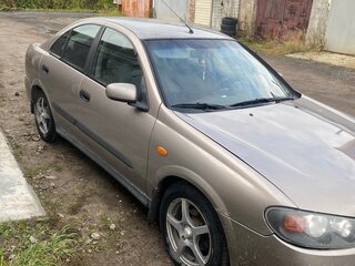 2005 Nissan Almera II (N16) Рестайлинг, бежевый, 140000 рублей, вид 4