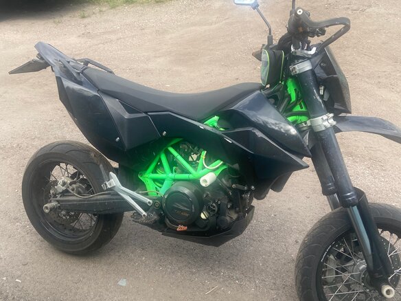 2008 KTM 690 SMC, оранжевый, 370000 рублей - вид 1