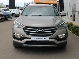 2016 Hyundai Santa Fe III Рестайлинг, бежевый, 1720000 рублей, вид 2