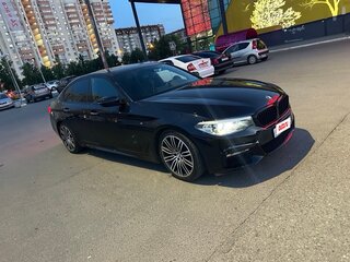 2017 BMW 5 серии 520d xDrive VII (G30/G31/G38), синий, 3100000 рублей, вид 2