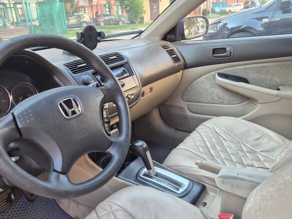 2003 Honda Civic VII Рестайлинг, синий - вид 5