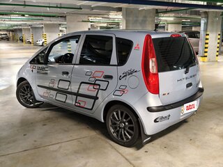 2006 Mitsubishi Colt CZ3 VI (Z20/Z30), голубой, 495000 рублей, вид 2
