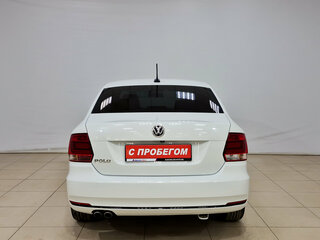 2018 Volkswagen Polo V Рестайлинг, белый, 980000 рублей, вид 5