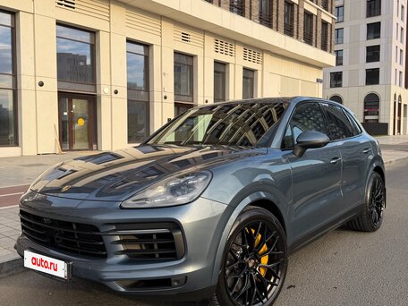 2018 Porsche Cayenne S III, голубой, 8400000 рублей, вид 4