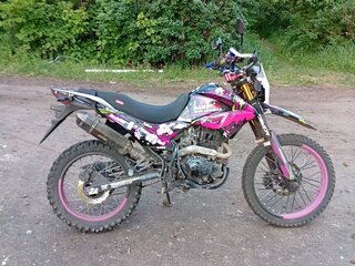 2024 Motoland XT 250 ST, фиолетовый, 110000 рублей, вид 3