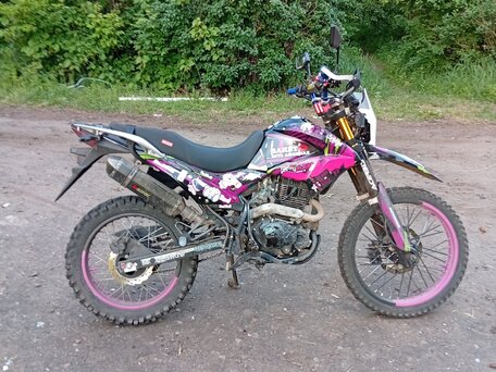 2024 Motoland XT 250 ST, фиолетовый, 110000 рублей, вид 3