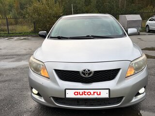 2009 Toyota Corolla X (E140, E150), серебристый, 870000 рублей, вид 2