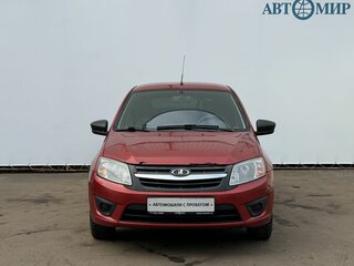 2017 Lada (ВАЗ) Granta I, красный, 410000 рублей, вид 2