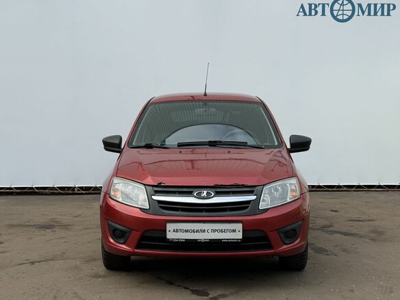 2017 Lada (ВАЗ) Granta I, красный, 315000 рублей - вид 1