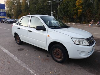 2014 Lada (ВАЗ) Granta I, белый, 650000 рублей, вид 1