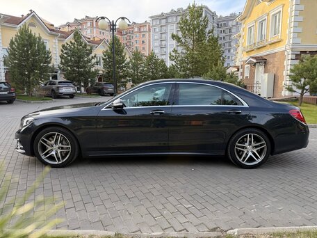 2014 Mercedes-Benz S-Класс 400 Long VI (W222, C217), чёрный, 3700000 рублей, вид 4