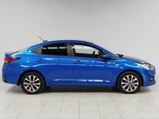 2019 Hyundai Solaris II, синий, 1400000 рублей, вид 4