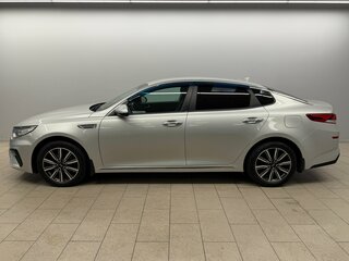 2019 Kia Optima IV Рестайлинг, серебристый, 1870000 рублей, вид 2