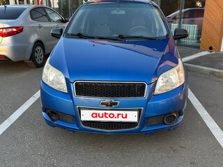 2009 Chevrolet Aveo I Рестайлинг, синий, 390000 рублей, вид 1