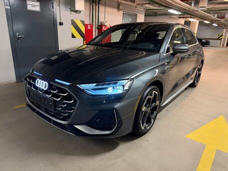 2026 Audi A3 Sportback 35 TFSI IV (8Y) Рестайлинг, серый, 3950000 рублей, вид 2