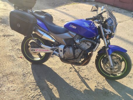2003 Honda CB 600F Hornet, синий, 300000 рублей, вид 3