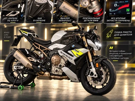 2021 BMW S 1000 R, бежевый, 2500000 рублей, вид 1