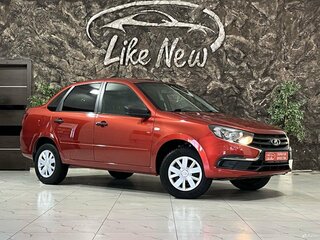 2018 Lada (ВАЗ) Granta I Рестайлинг, красный, 598000 рублей, вид 2