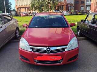 2007 Opel Astra H Рестайлинг, красный, 350000 рублей, вид 3