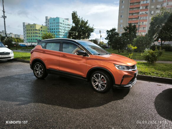 2020 Geely Coolray I, оранжевый - вид 2