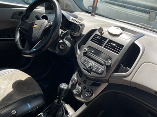 2012 Chevrolet Aveo II, чёрный, 583000 рублей, вид 5