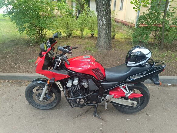 2003 Yamaha FZ6, красный, 270000 рублей - вид 1