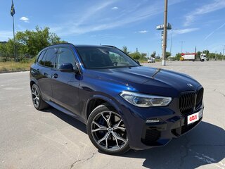 2021 BMW X5 40d IV (G05/G18), синий, 8450000 рублей, вид 1