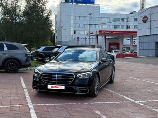 2021 Mercedes-Benz S-Класс 500 Long 4MATIC VII (W223), чёрный, 12480000 рублей, вид 3