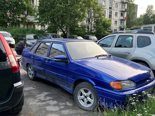 2004 Lada (ВАЗ) 2115, серебристый, 55000 рублей, вид 2